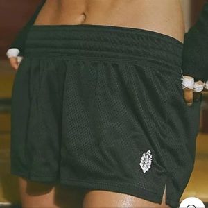 NEW Free People Movement Hoop Shorts in Black Size Small NWT